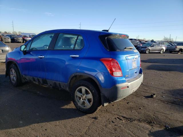 Изображение 2 2016 CHEVROLET TRAX LS 2016 с VIN KL7CJNSB1GB610927