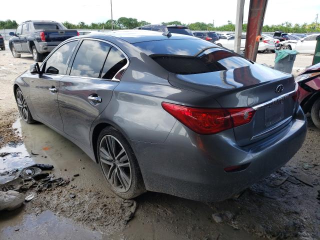 Image 3 of 2015 INFINITI Q50 BASE 2015 with VIN JN1BV7AP4FM349830