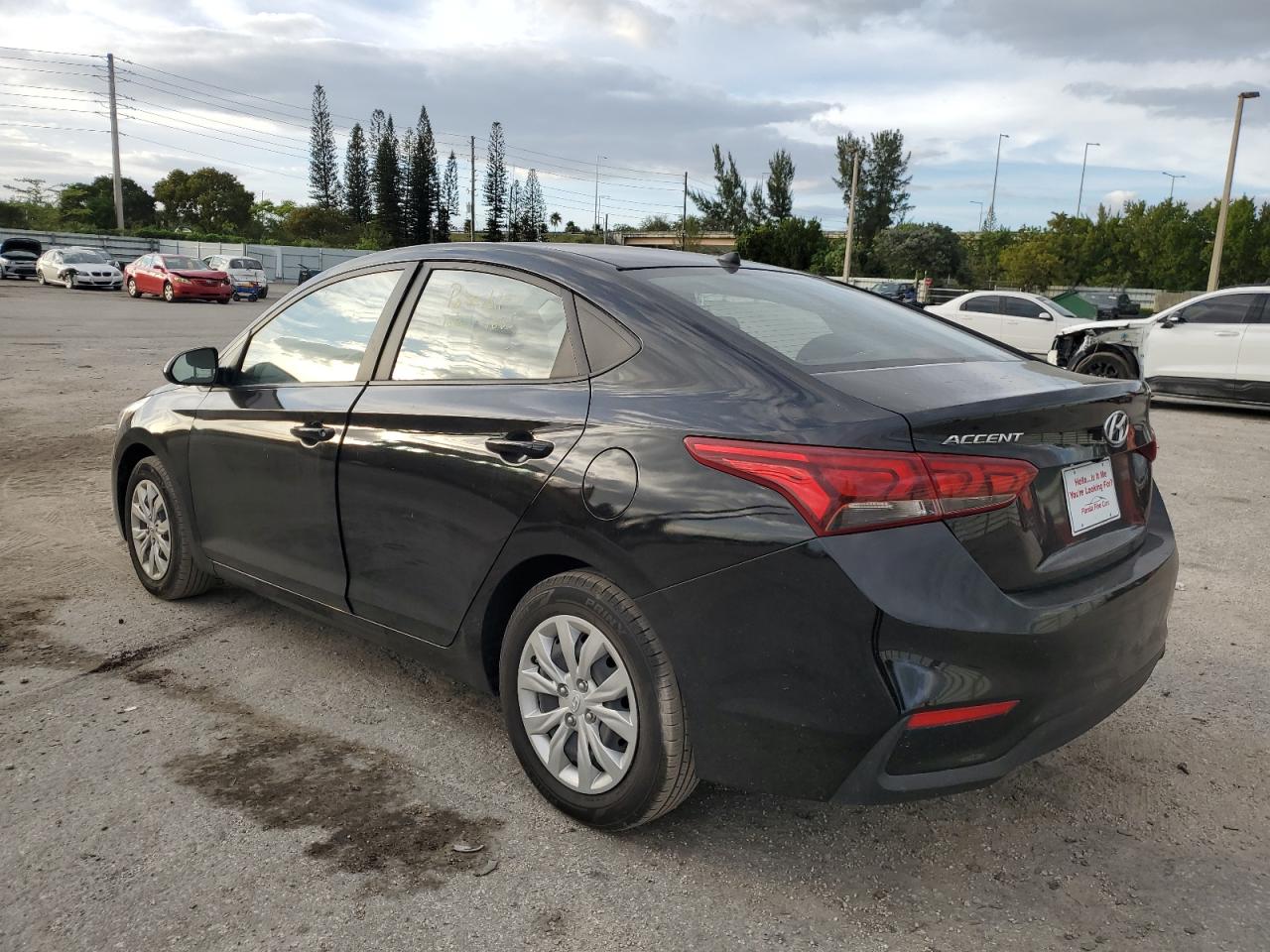Image 2 of 2021 HYUNDAI ACCENT SE 2021 with VIN 3KPC24A62ME129548