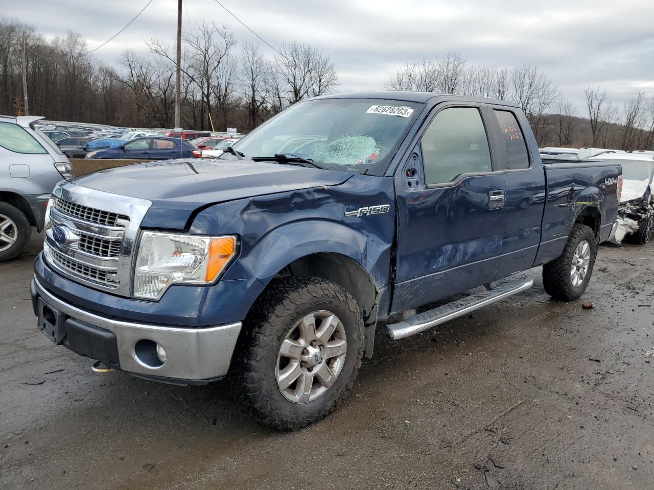 Image 1 of 2014 FORD F150 SUPER CAB 2014 with VIN 1FTFX1EF2EFA89034