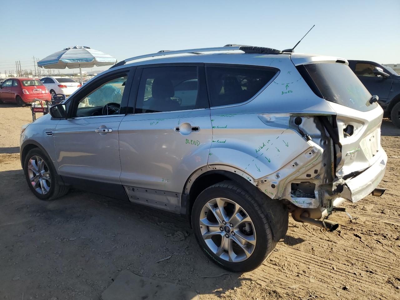 Obraz 2 z 2014 FORD ESCAPE TITANIUM 2014 z VIN 1FMCU0J97EUB01627