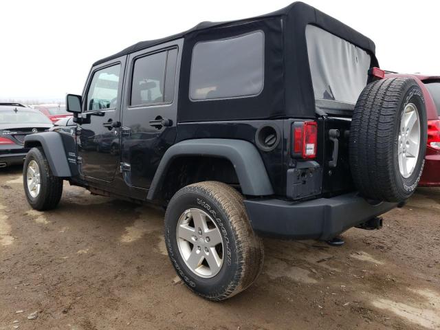 Image 2 of 2014 JEEP WRANGLER UNLIMITED SPORT 2014 with VIN 1C4BJWDG0EL185964