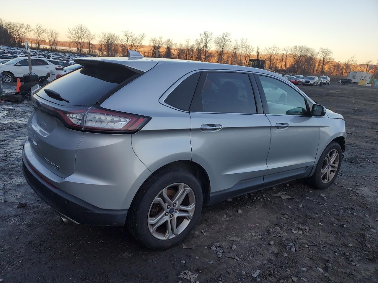 Image 3 of 2017 FORD EDGE TITANIUM 2017 with VIN 2FMPK4K92HBB62357