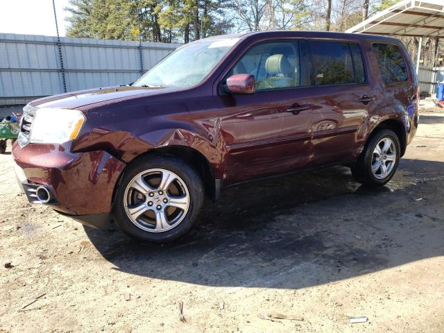 Image 1 of 2013 HONDA PILOT EXL 2013 with VIN 5FNYF3H51DB041781