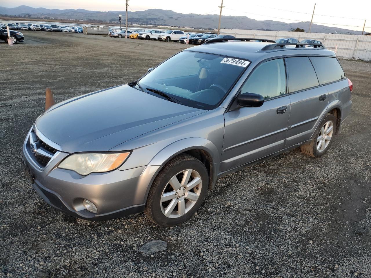Image 1 of 2009 SUBARU OUTBACK 2.5I 2009 with VIN 4S4BP61C797335675