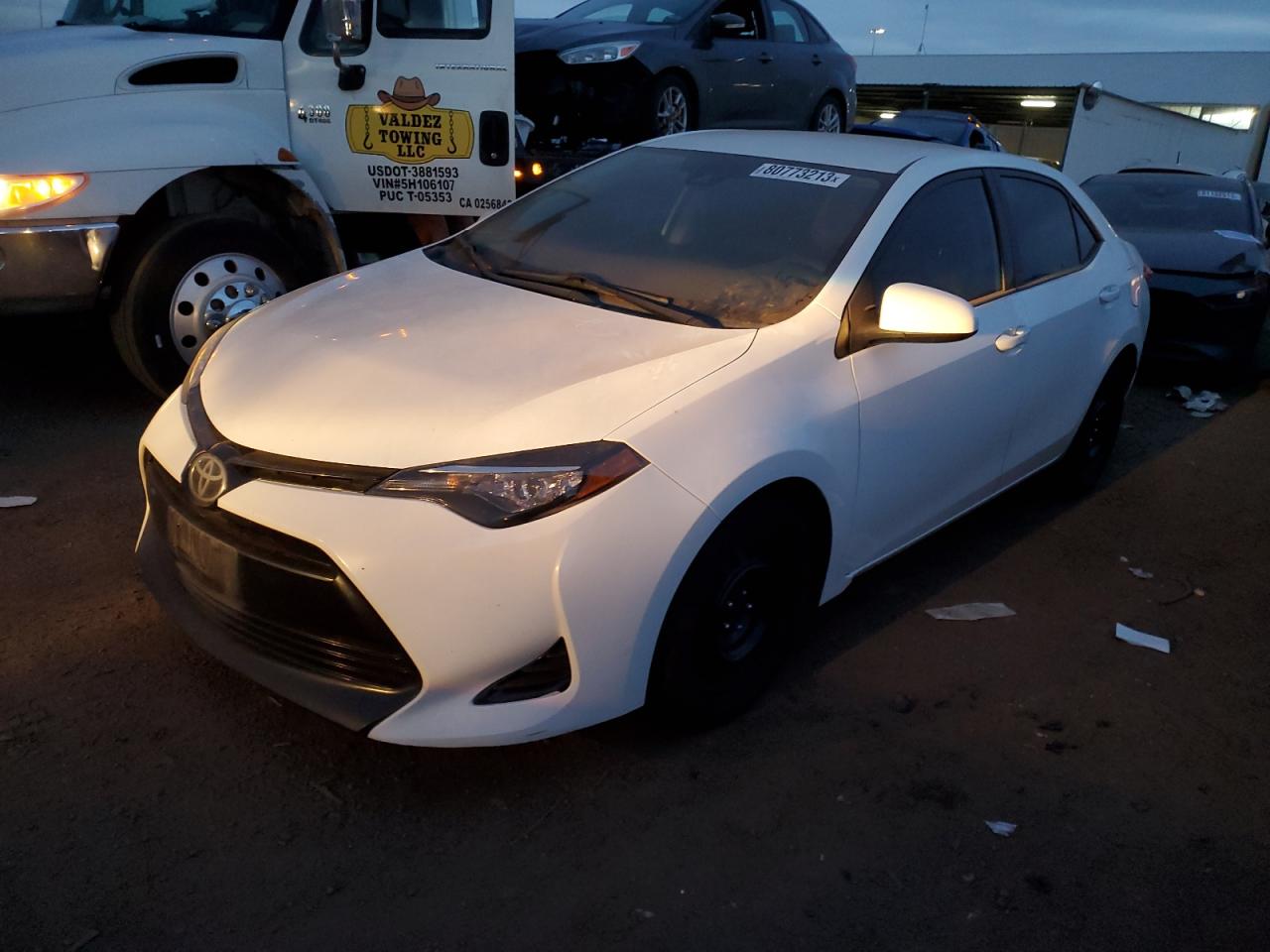 Image 1 of 2017 TOYOTA COROLLA L 2017 with VIN 2T1BURHE9HC815722