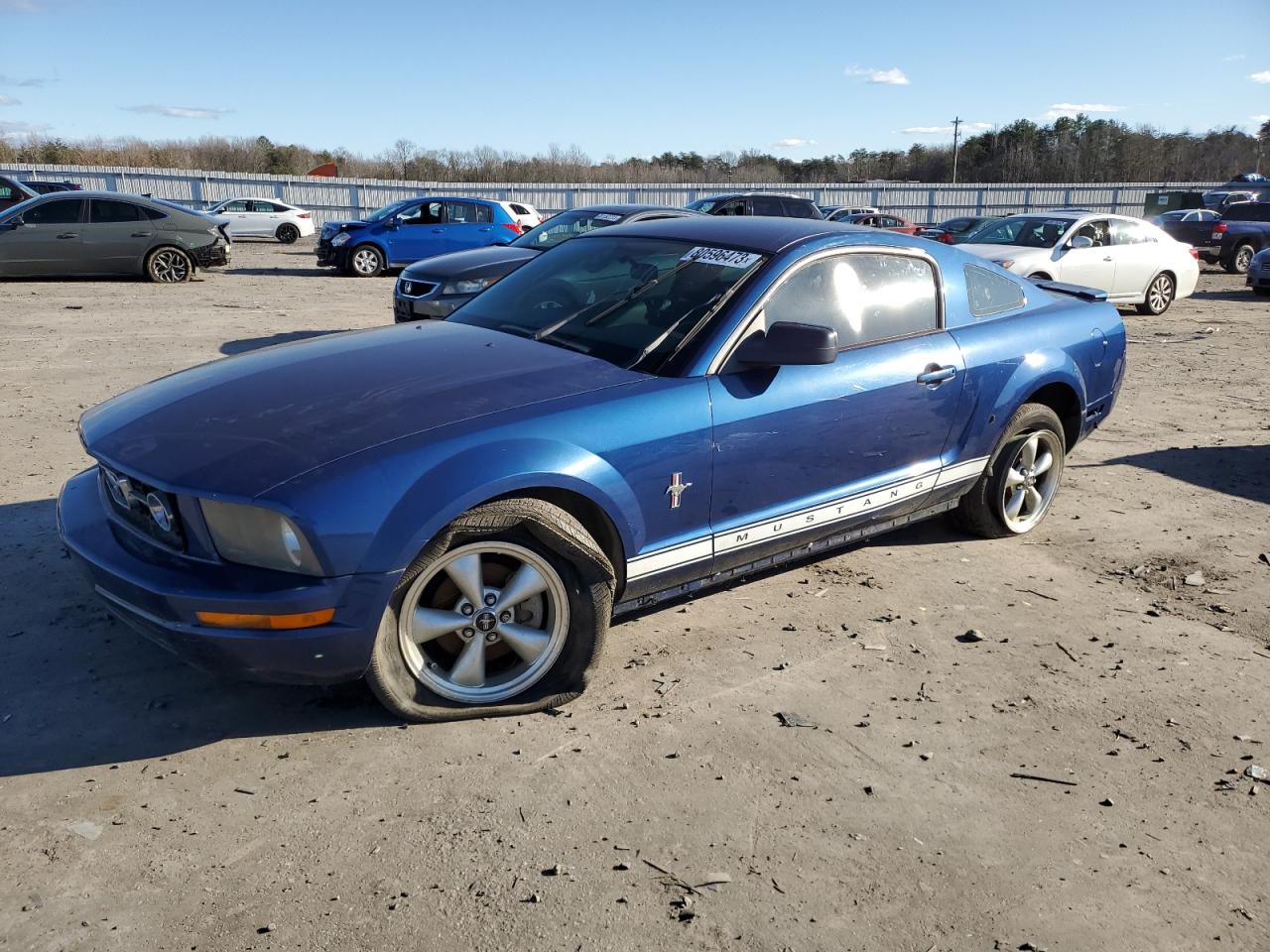 Obraz 1 z 2008 FORD MUSTANG  2008 z VIN 1ZVHT80N385160518