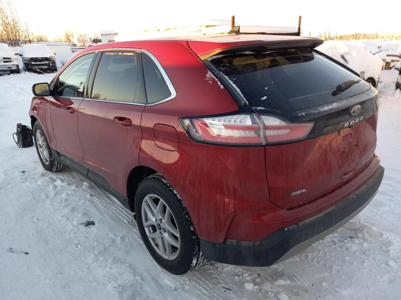 Image 2 of 2023 FORD EDGE SEL 2023 with VIN 2FMPK4J99PBA45665