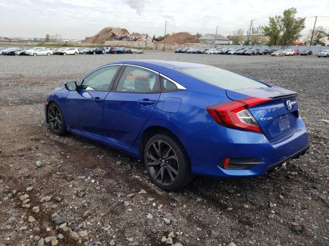 Image 2 of 2019 HONDA CIVIC SPORT 2019 with VIN 2HGFC2F87KH551679