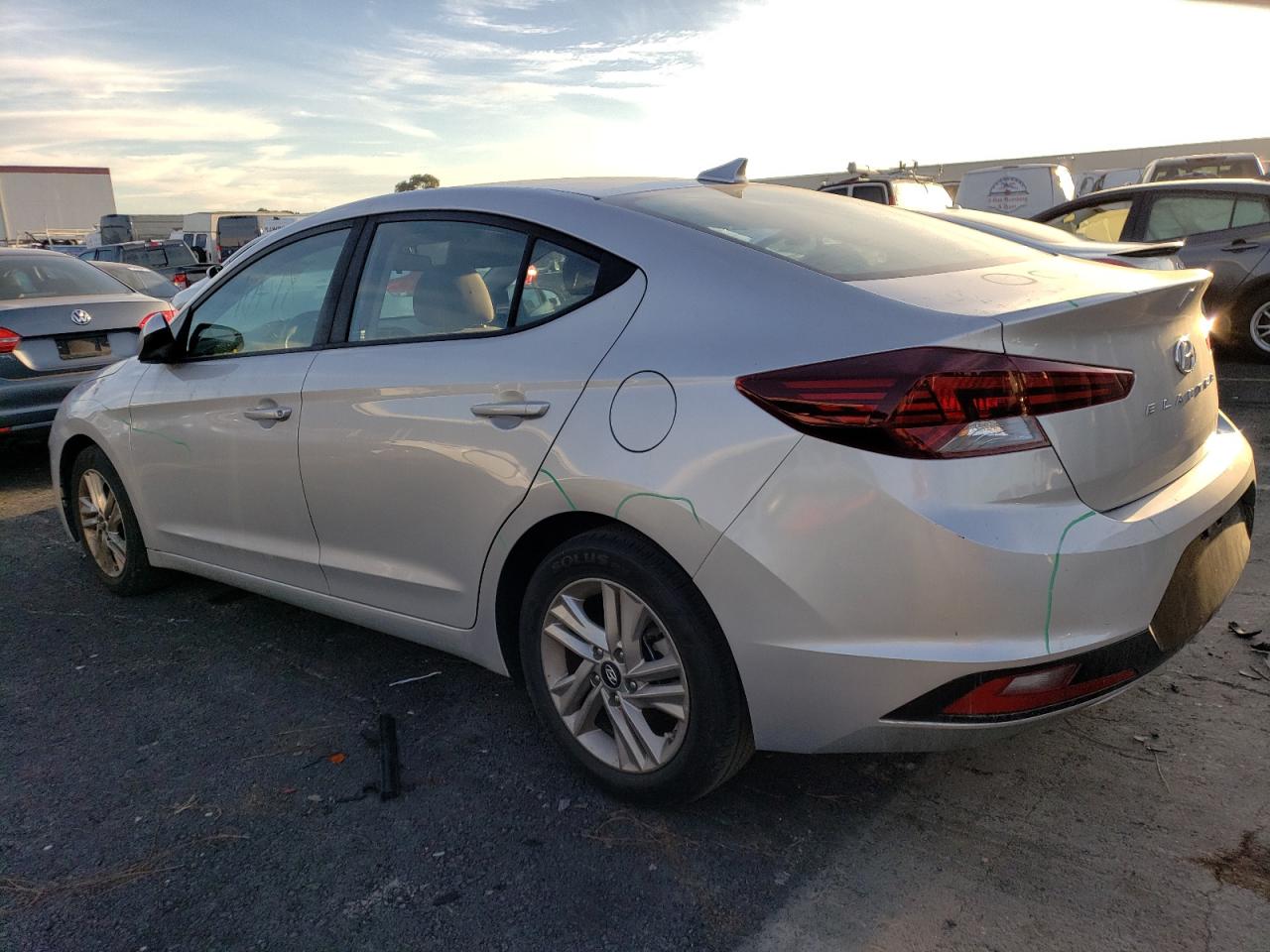 Image 2 of 2020 HYUNDAI ELANTRA SEL 2020 with VIN 5NPD84LF1LH511113