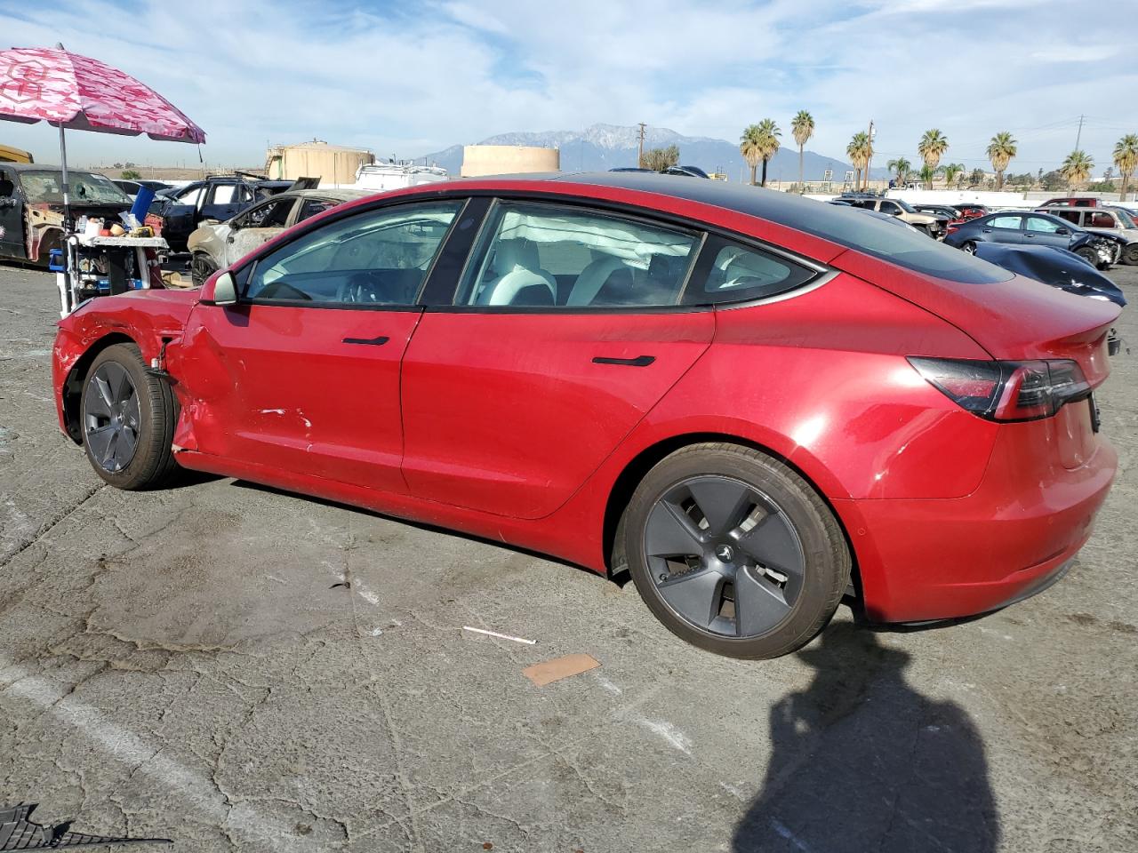 Image 2 of 2022 TESLA MODEL 3  2022 with VIN 5YJ3E1EA2NF374950