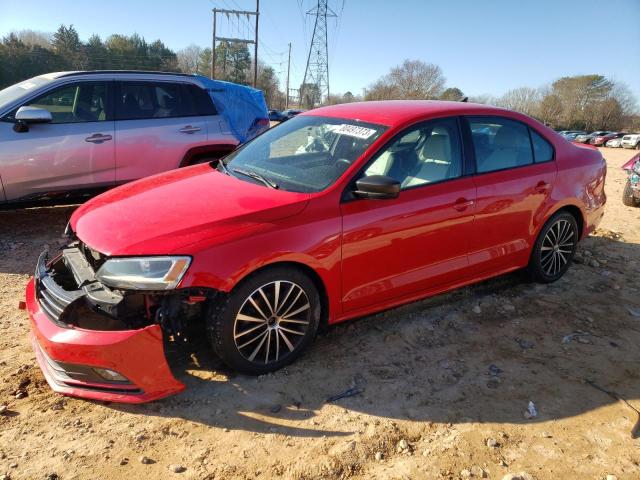 Image 1 of 2016 VOLKSWAGEN JETTA SPORT 2016 with VIN 3VWD17AJ3GM325633