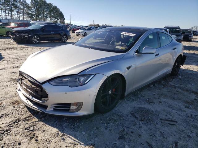 Image 1 of 2015 TESLA MODEL S P85D 2015 with VIN 5YJSA1H49FF087457