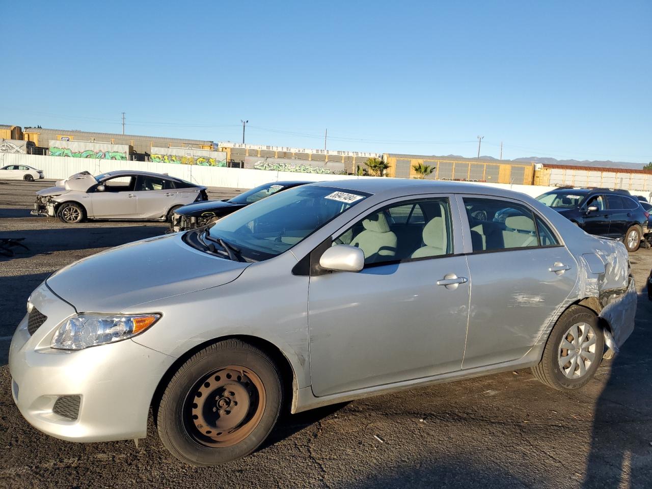 Image 1 of 2010 TOYOTA COROLLA BASE 2010 with VIN 1NXBU4EE3AZ338720