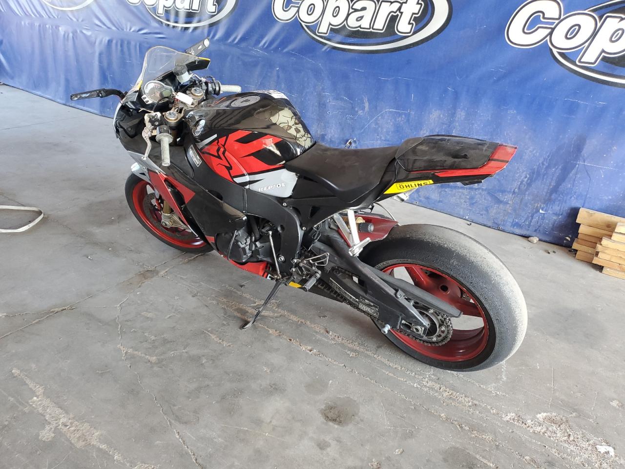 Image 3 of Honda Cbr1000 Rr 2008 with VIN JH2SC59028M004384