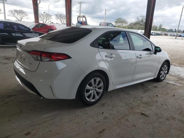 Image 3 of 2022 TOYOTA COROLLA LE 2022 with VIN 5YFEPMAEXNP372266