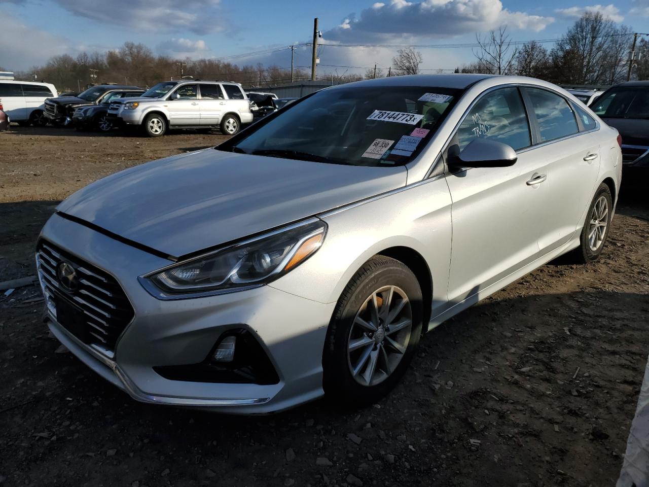 Image 1 of 2018 HYUNDAI SONATA SE 2018 with VIN 5NPE24AF1JH718218