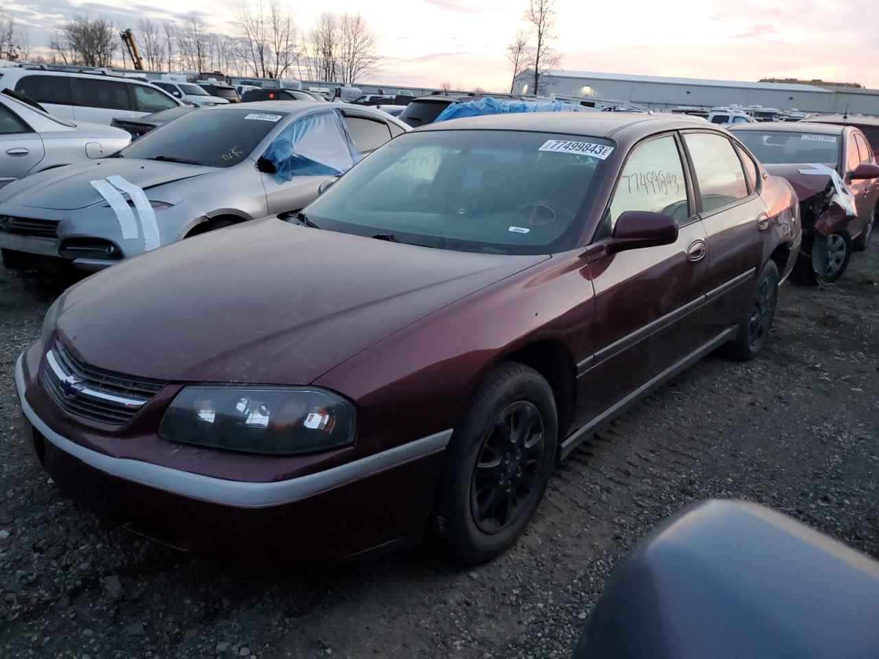Изображение 1 2002 CHEVROLET IMPALA  2002 с VIN 2G1WF52E129244093