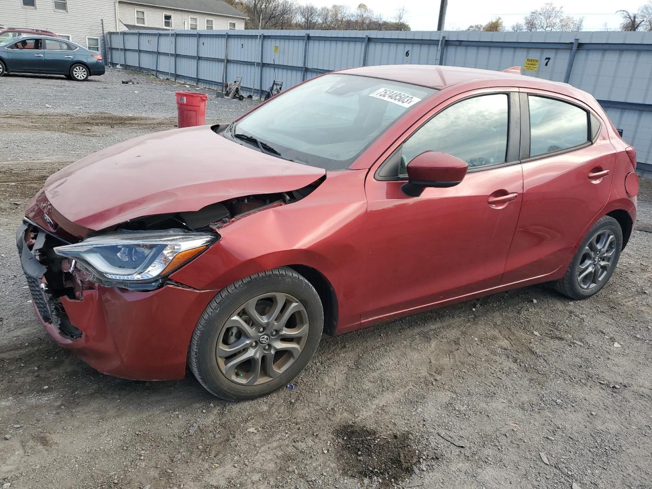 Image 1 of 2020 TOYOTA YARIS LE 2020 with VIN 3MYDLBJV2LY703657