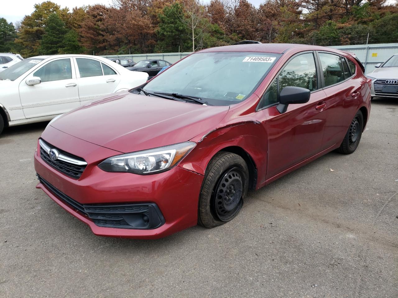 Image 1 of 2020 SUBARU IMPREZA  2020 with VIN 4S3GTAB66L3707524