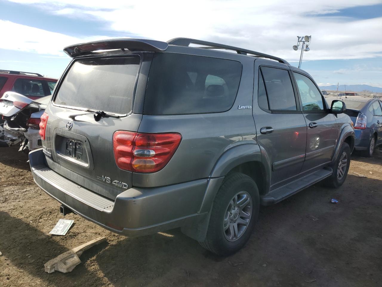 Изображение 3 2004 TOYOTA SEQUOIA LIMITED 2004 с VIN 5TDBT48A54S219625