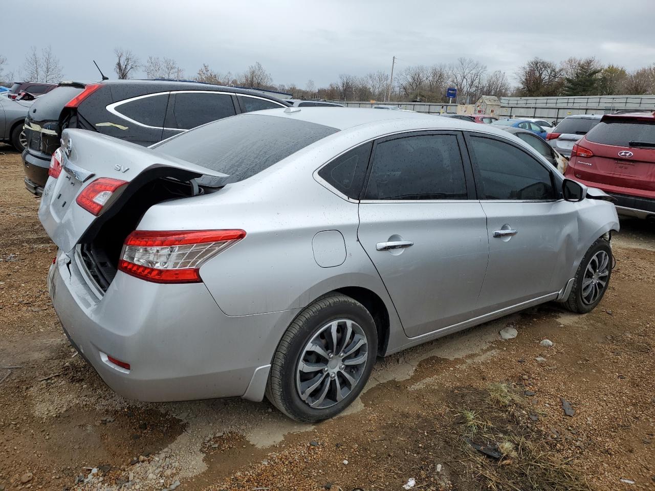 Image 3 of 2015 NISSAN SENTRA S 2015 with VIN 3N1AB7AP7FY276972