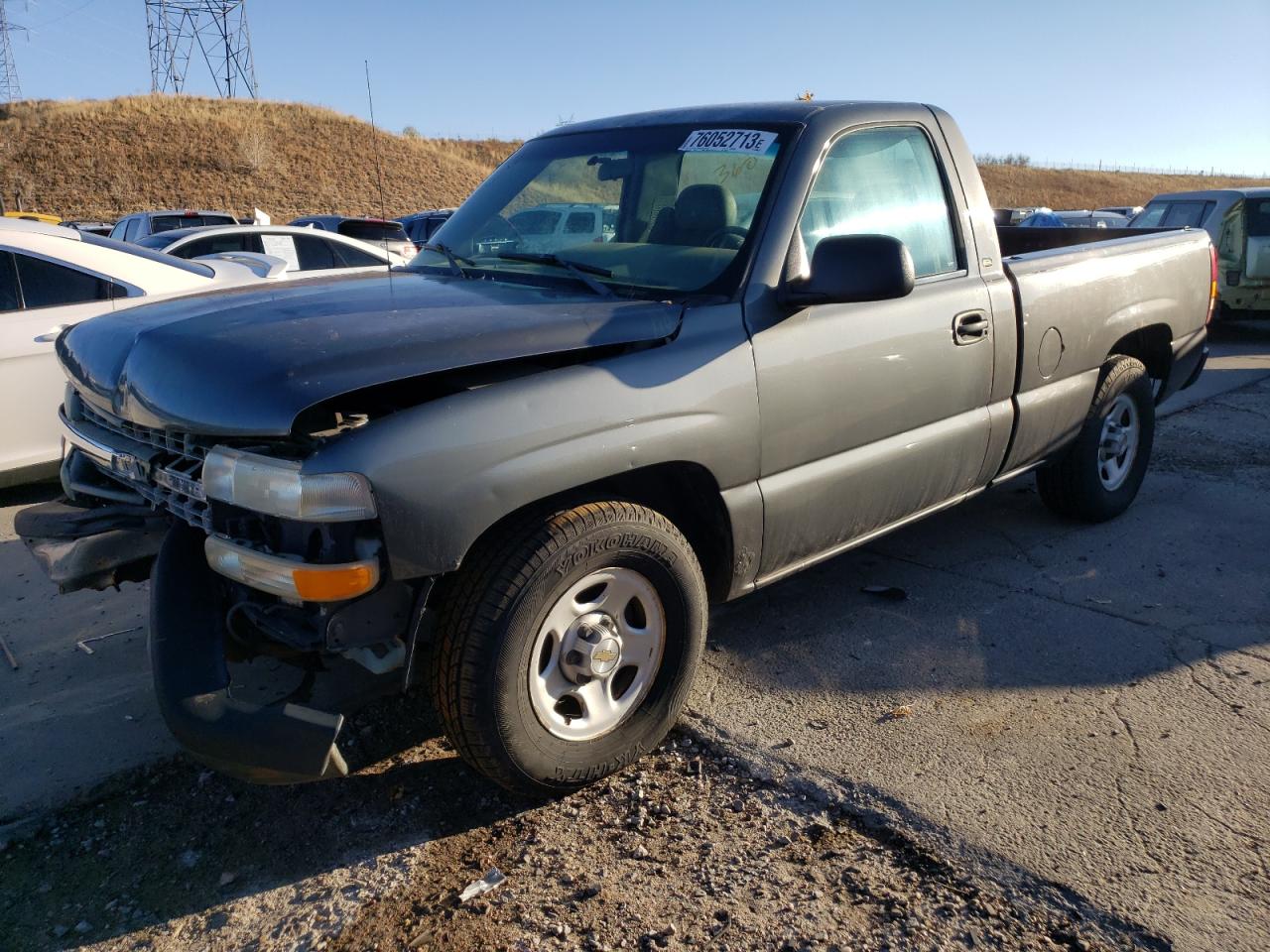 Image 1 of 2002 CHEVROLET SILVERADO C1500 2002 with VIN 1GCEC14V82Z308671