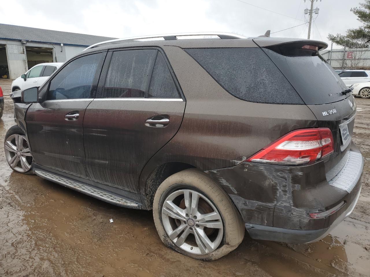 Изображение 2 2014 MERCEDES-BENZ ML 350 4MATIC 2014 с VIN 4JGDA5HB4EA356689