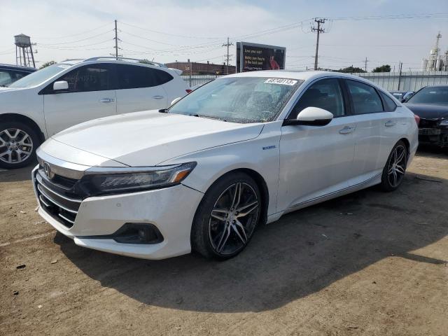 Image 1 of 2021 HONDA ACCORD TOURING HYBRID 2021 with VIN 1HGCV3F96MA014542