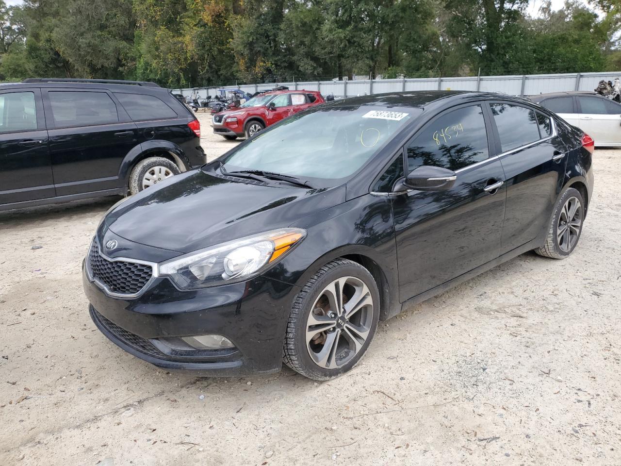 Image 1 of 2015 KIA FORTE EX 2015 with VIN KNAFX4A85F5357703