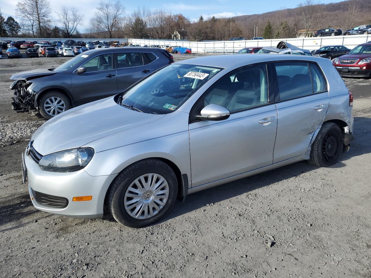 Image 1 of 2014 VOLKSWAGEN GOLF  2014 with VIN WVWDB7AJ3EW007721