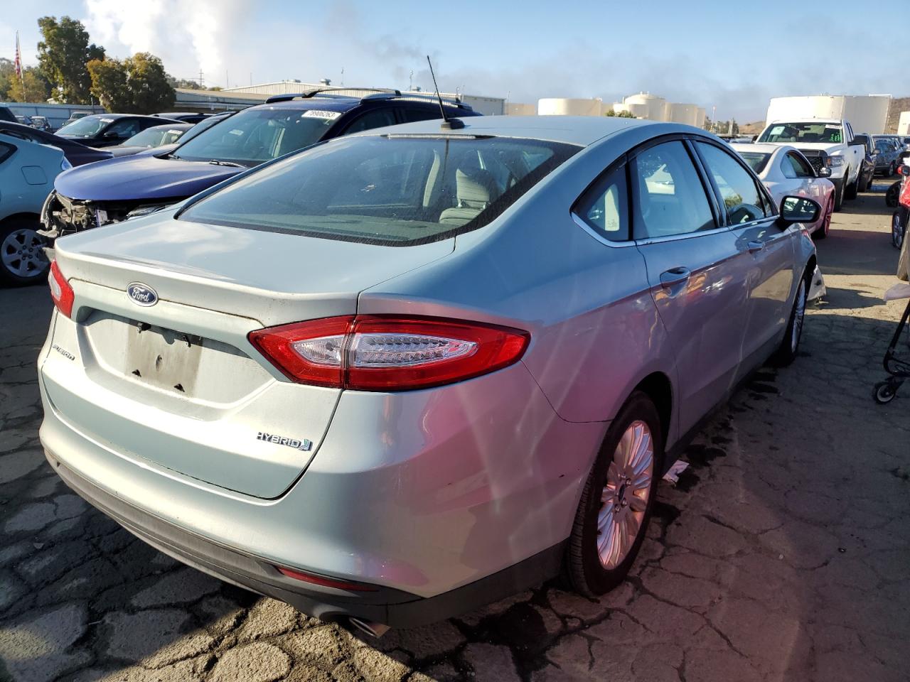 Obraz 3 z 2014 FORD FUSION S HYBRID 2014 z VIN 3FA6P0UU1ER256728