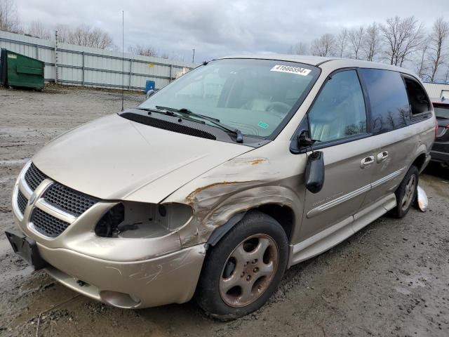 Image 1 of 2002 DODGE GRAND CARAVAN ES 2002 with VIN 2B4GP54L52R608422