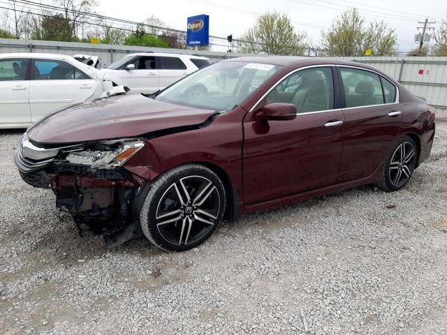 Image 1 of 2016 HONDA ACCORD TOURING 2016 with VIN 1HGCR3F99GA014804
