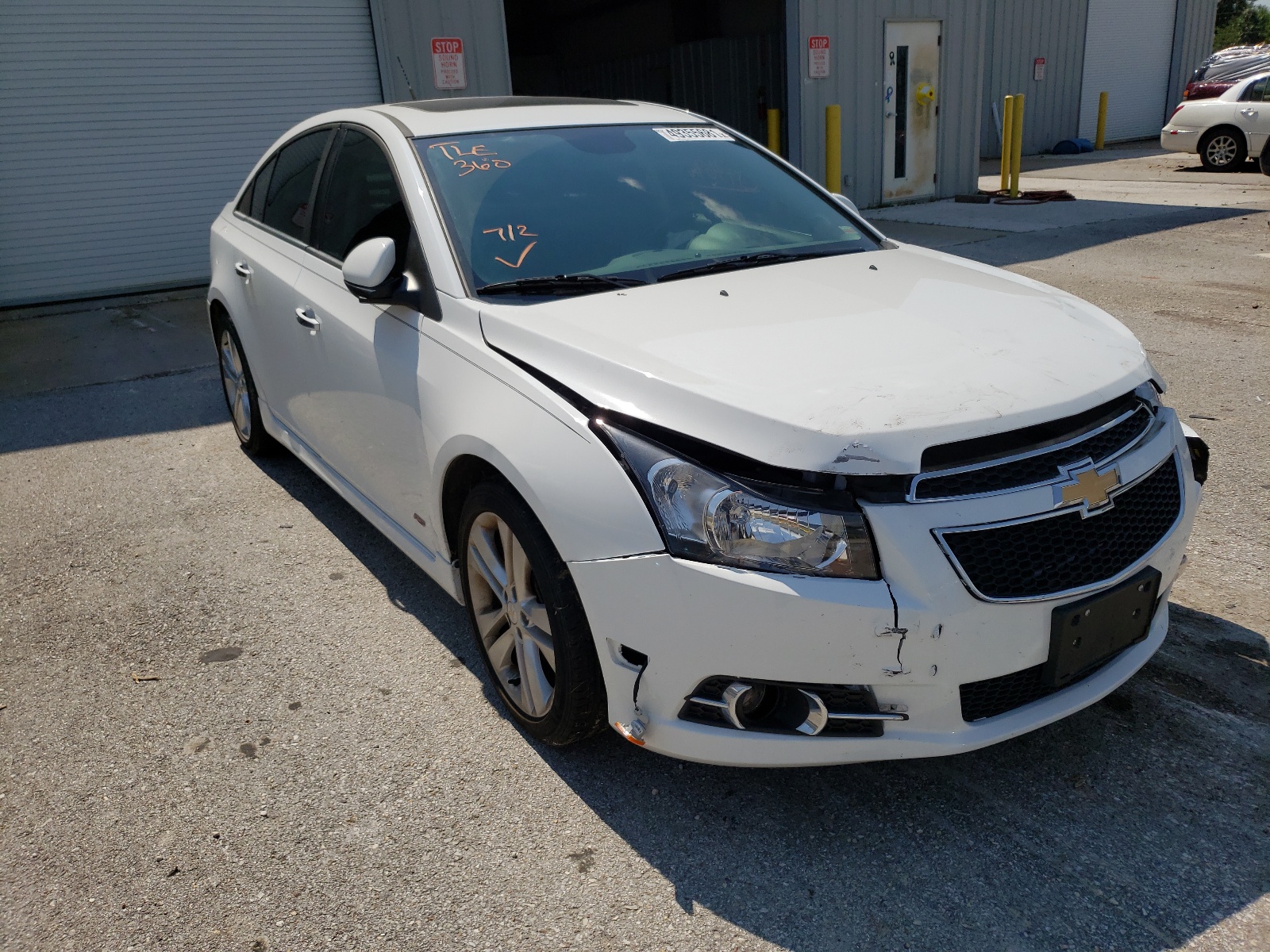 Изображение 1 2014 CHEVROLET CRUZE LTZ 2014 с VIN 1G1PG5SB3E7209780