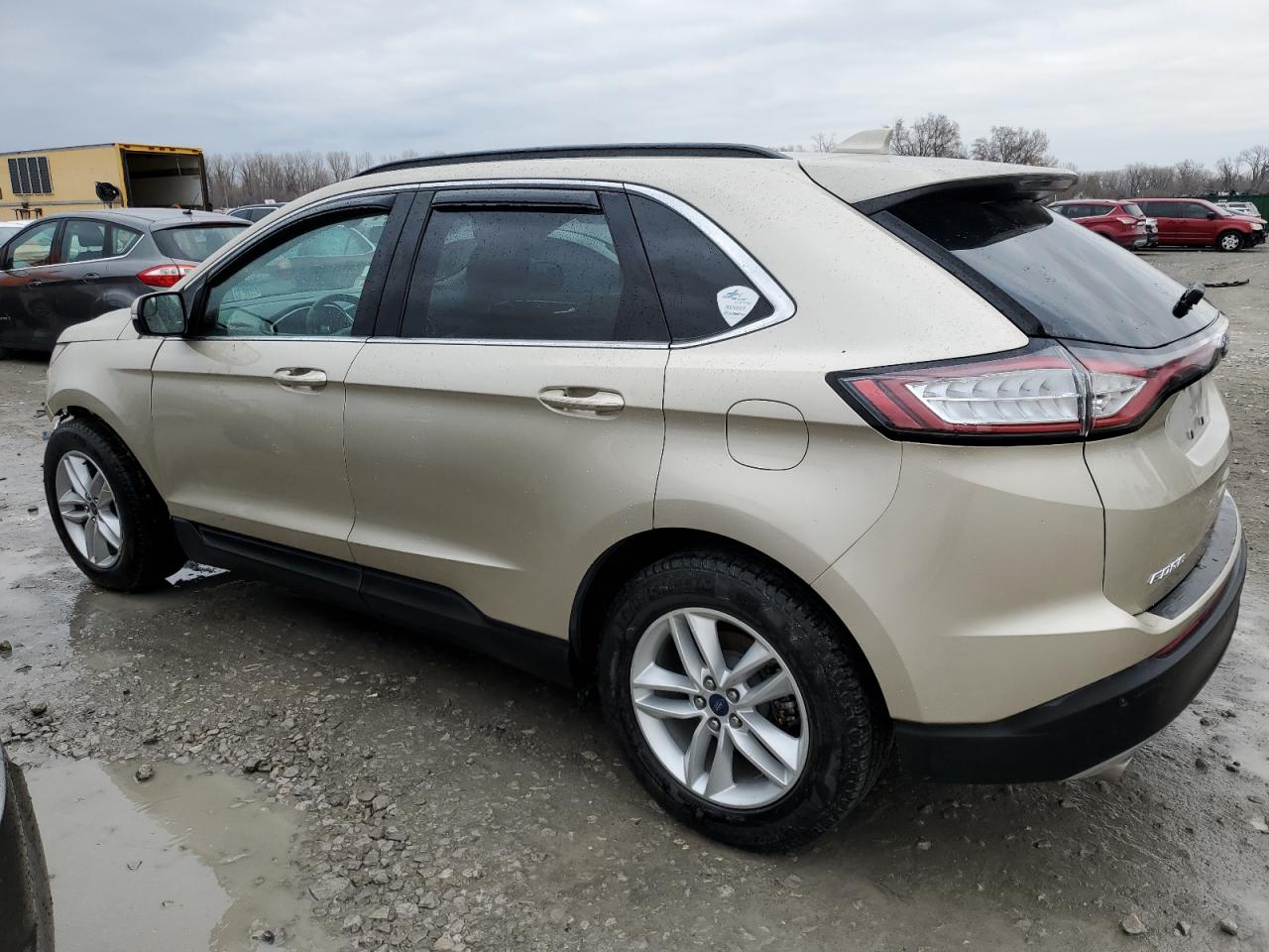 Image 2 of 2017 FORD EDGE SEL 2017 with VIN 2FMPK3J92HBC42799