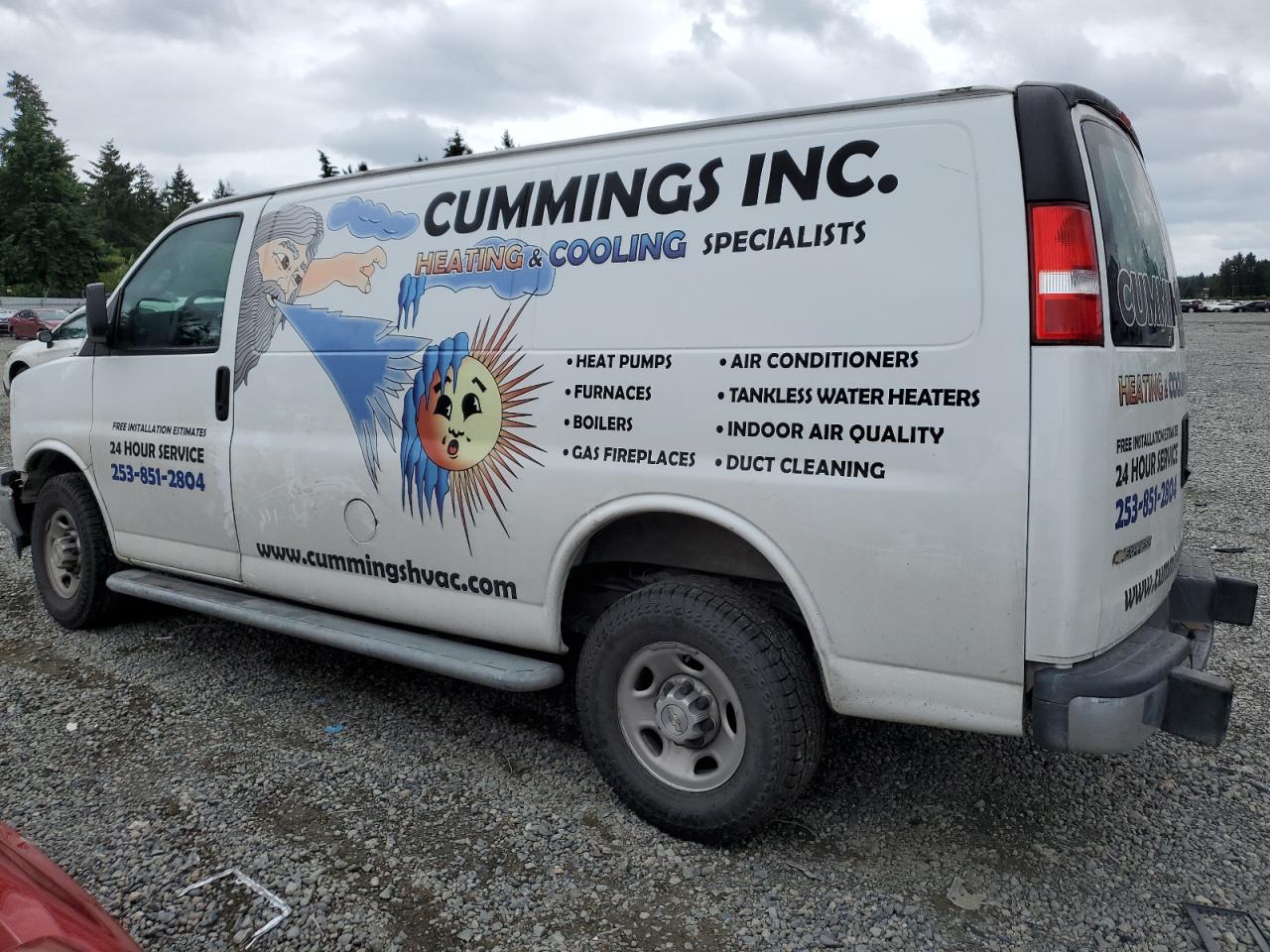 Image 2 of 2020 CHEVROLET EXPRESS G2500  2020 with VIN 1GCWGAFG7L1166112