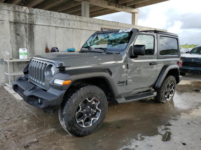 Image 1 of 2021 JEEP WRANGLER SPORT 2021 with VIN 1C4HJXAG2MW715370