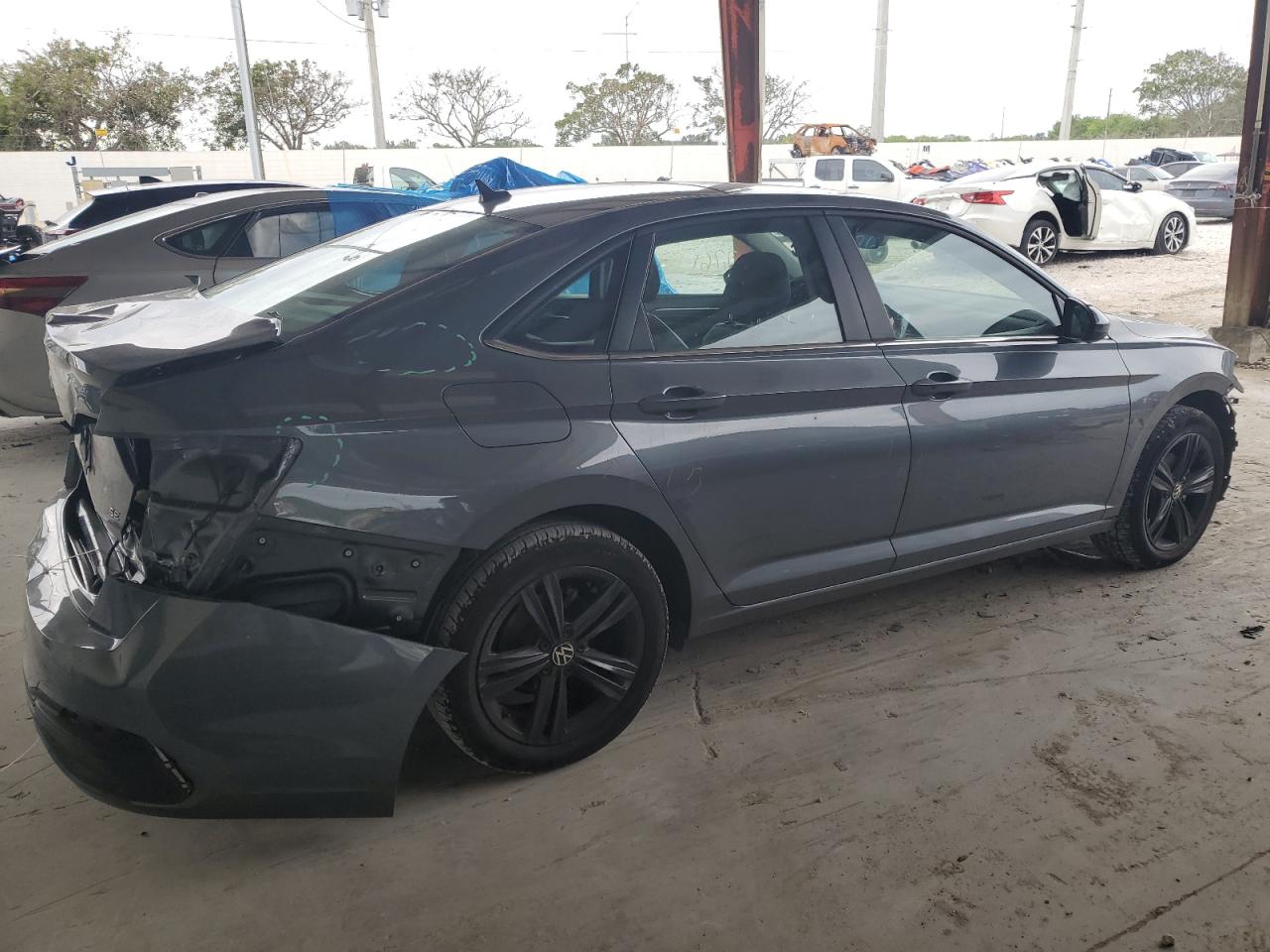 Image 3 of 2023 VOLKSWAGEN JETTA SE 2023 with VIN 3VW7M7BU2PM004244