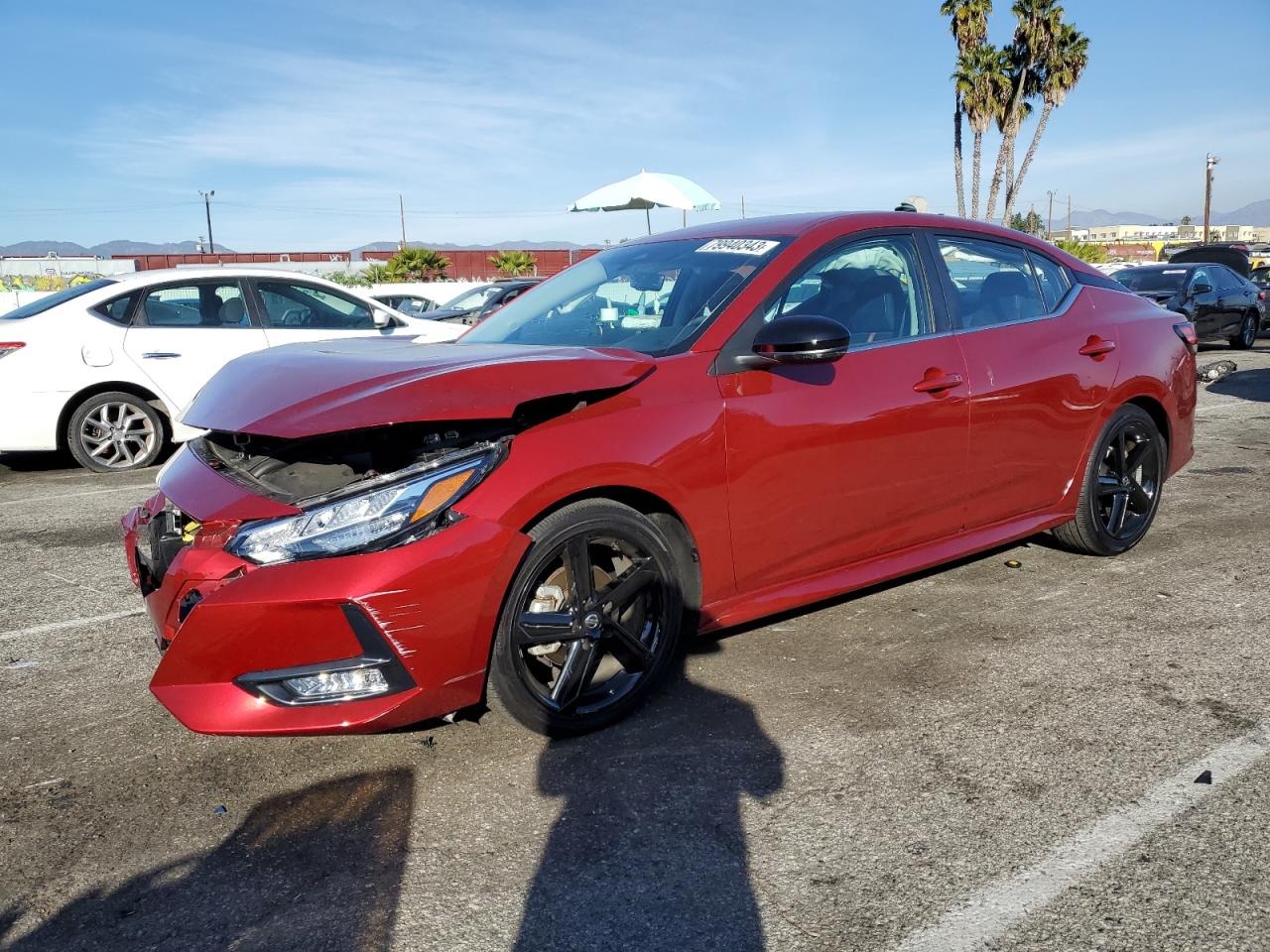 Изображение 1 2022 NISSAN SENTRA SR 2022 с VIN 3N1AB8DV9NY312823