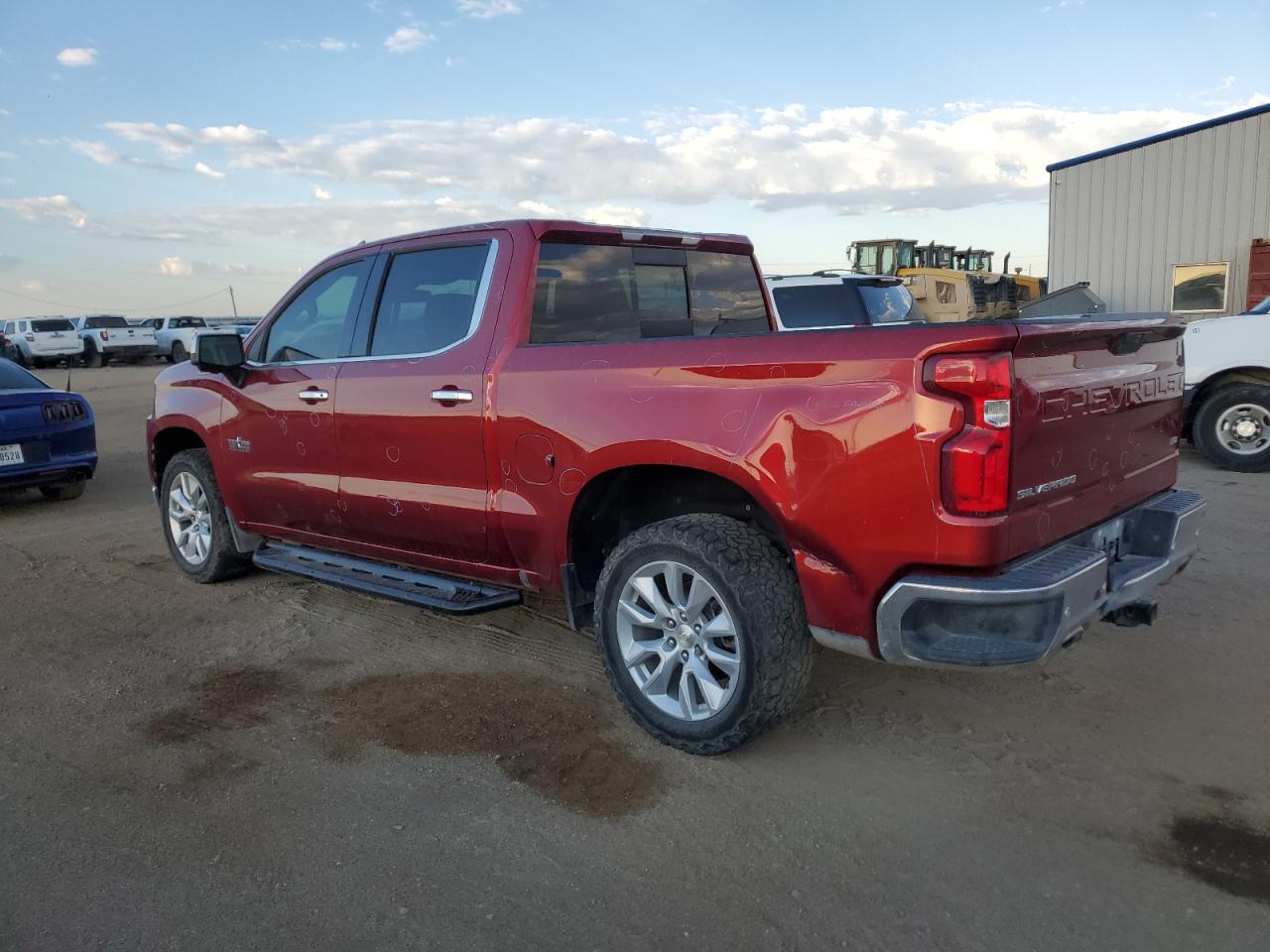 Image 2 of 2019 CHEVROLET SILVERADO K1500 LTZ 2019 with VIN 3GCUYGED3KG130643
