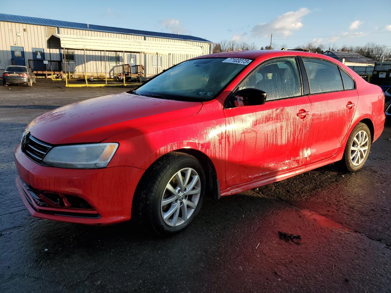 Image 1 of 2015 VOLKSWAGEN JETTA SE 2015 with VIN 3VWD17AJ1FM206106
