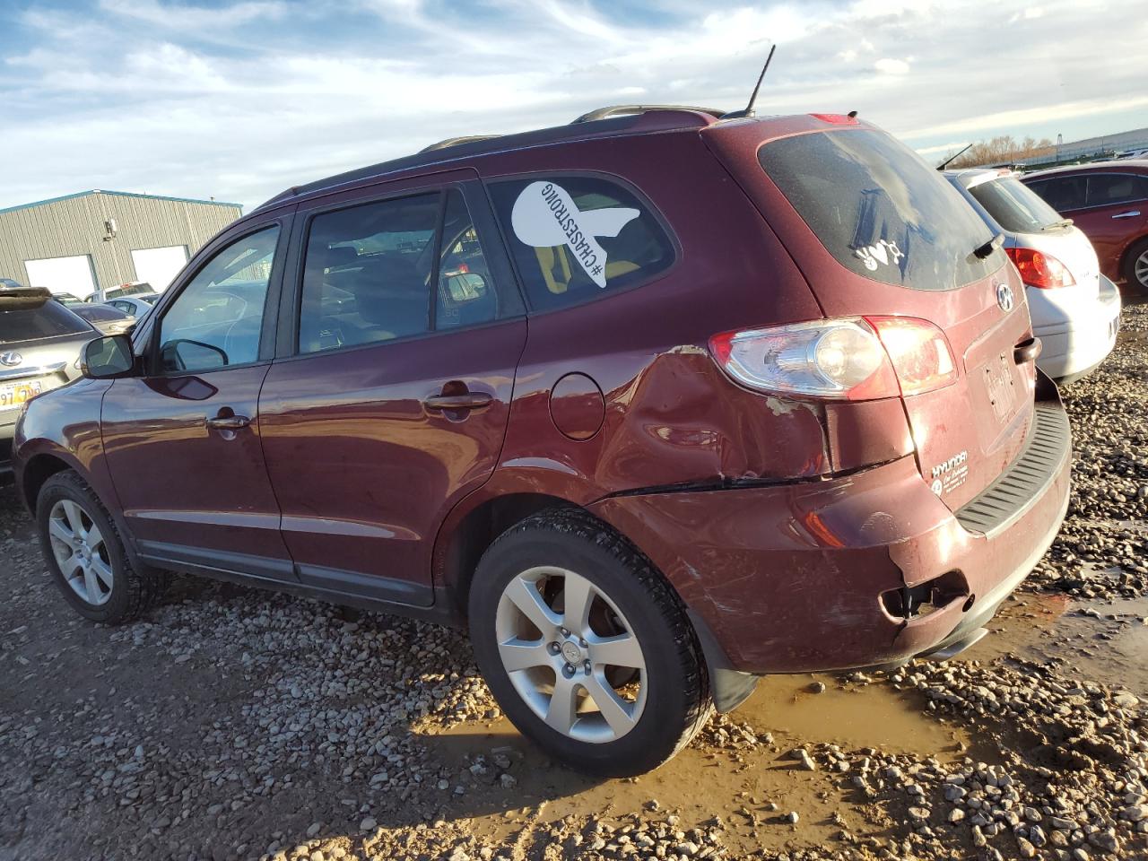 Image 2 of 2009 HYUNDAI SANTA FE SE 2009 with VIN 5NMSH13E19H230156