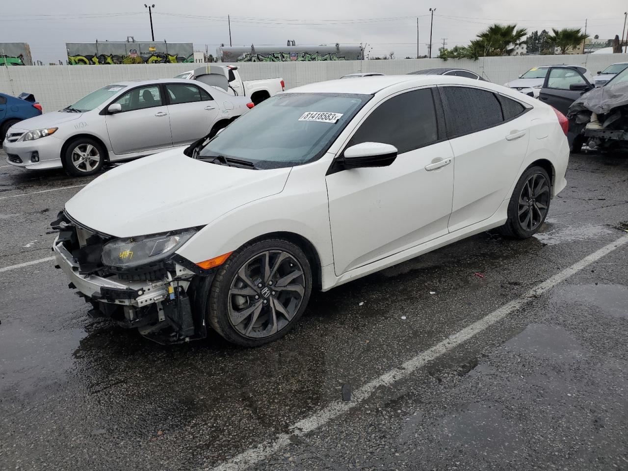 Изображение 1 2019 HONDA CIVIC SPORT 2019 с VIN 2HGFC2F8XKH565821