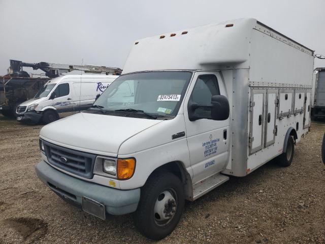 Image 1 of 2007 FORD ECONOLINE E450 SUPER DUTY CUTAWAY VAN 2007 with VIN 1FDXE45P67DA73157