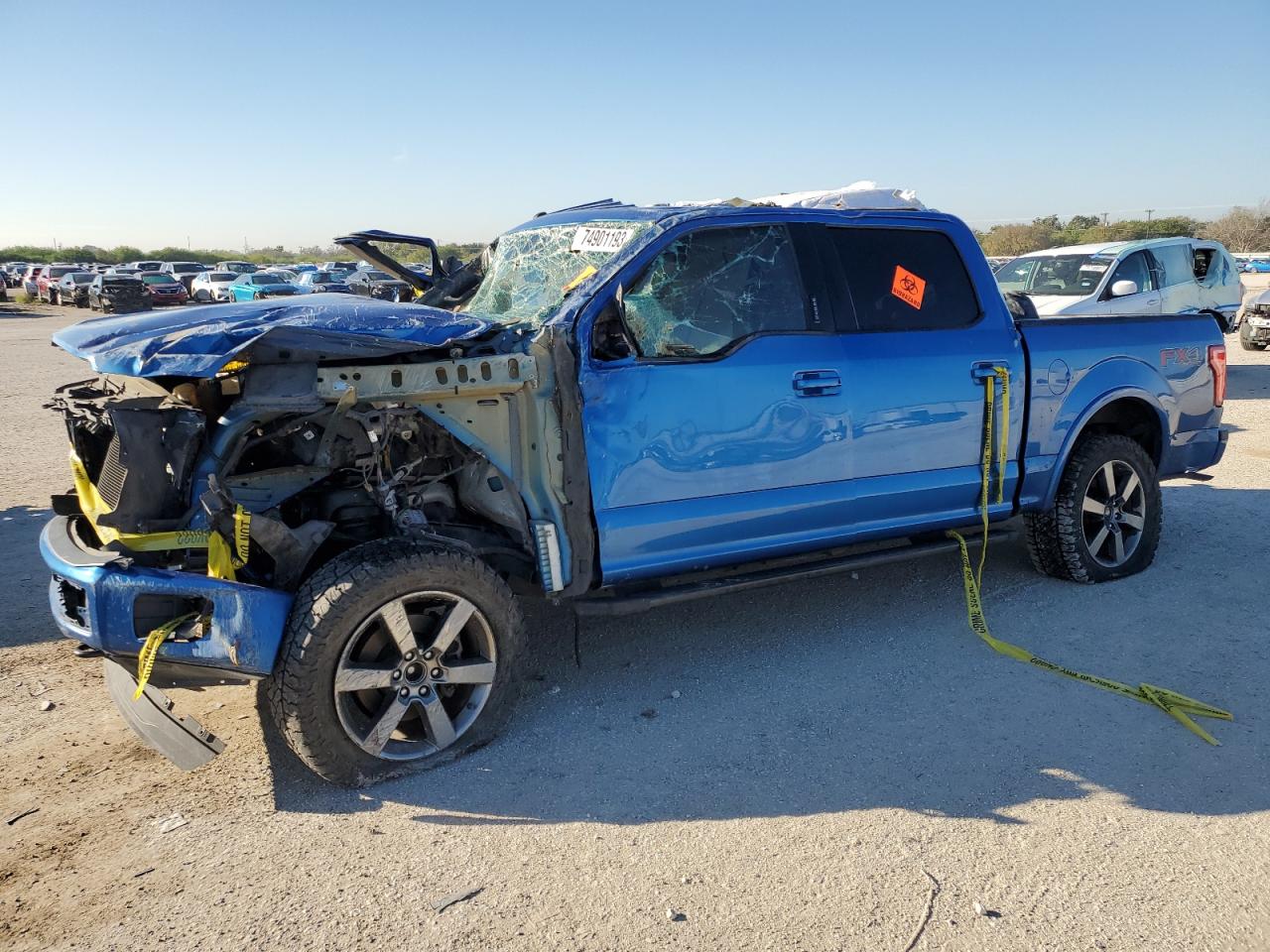 Image 1 of 2016 FORD F150 SUPERCREW 2016 with VIN 1FTEW1EF1GKD09711