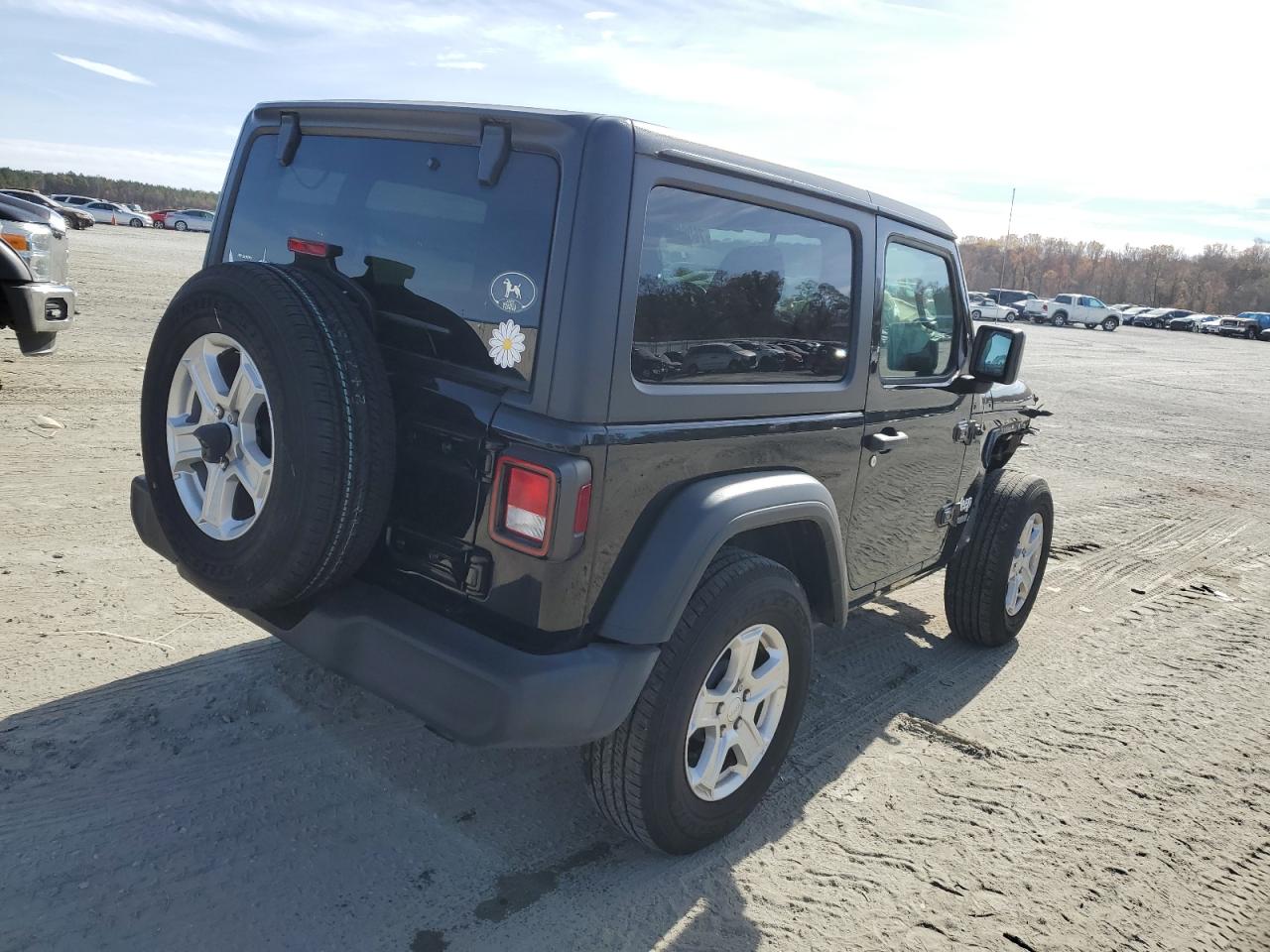Image 3 of 2020 JEEP WRANGLER SPORT 2020 with VIN 1C4GJXAN0LW227771