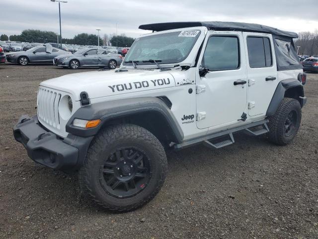 Image 1 of 2022 JEEP WRANGLER UNLIMITED SPORT 2022 with VIN 1C4HJXDG9NW227384