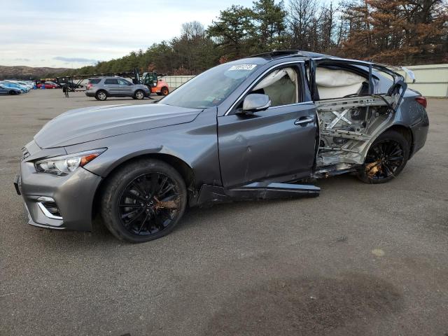 Image 1 of 2021 INFINITI Q50 LUXE 2021 with VIN JN1EV7BR1MM752058