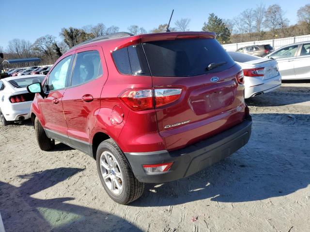 Изображение 2 2021 FORD ECOSPORT SE 2021 с VIN MAJ3S2GE5MC437443